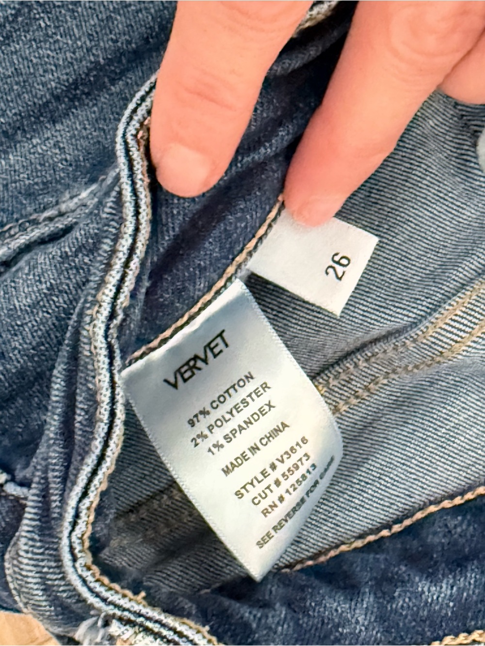 Vervet Rudie Baggy Straight Leg Jeans - Picture 9 of 10